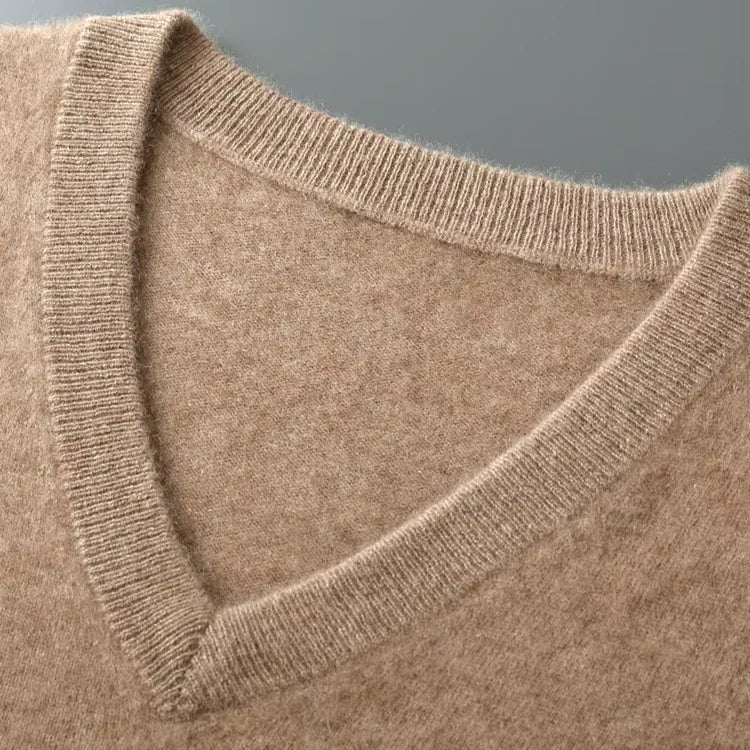 Hector | Sweater Vest V-Neck Sleeveless Knit