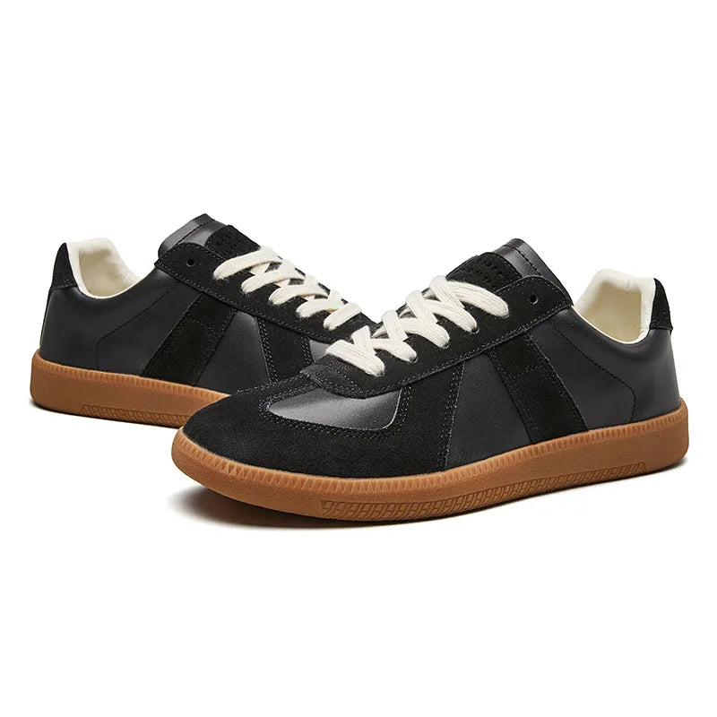 Andrzej | Sneakers Black Low Top Lace Up