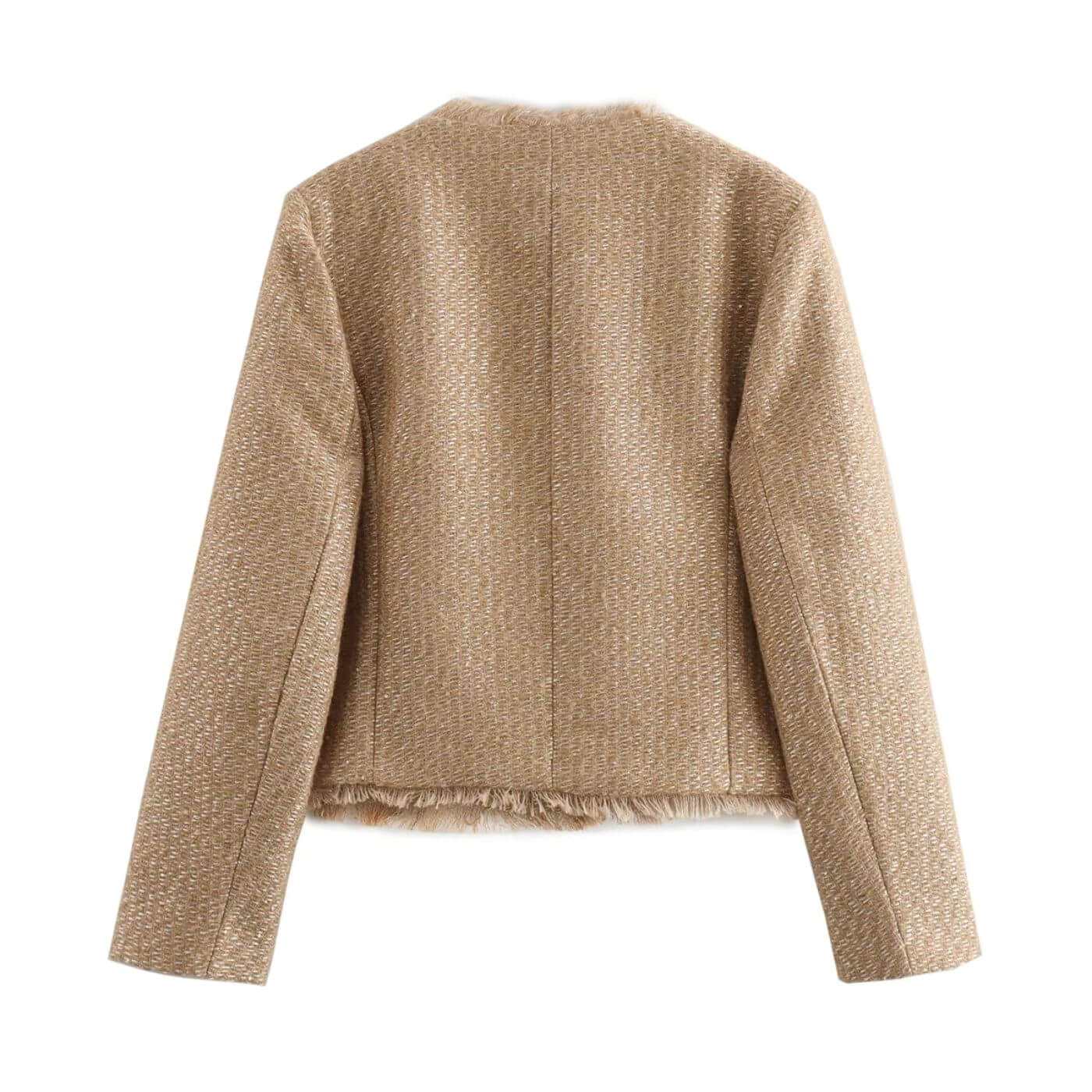 Graciana | Textured Button Front Jacket