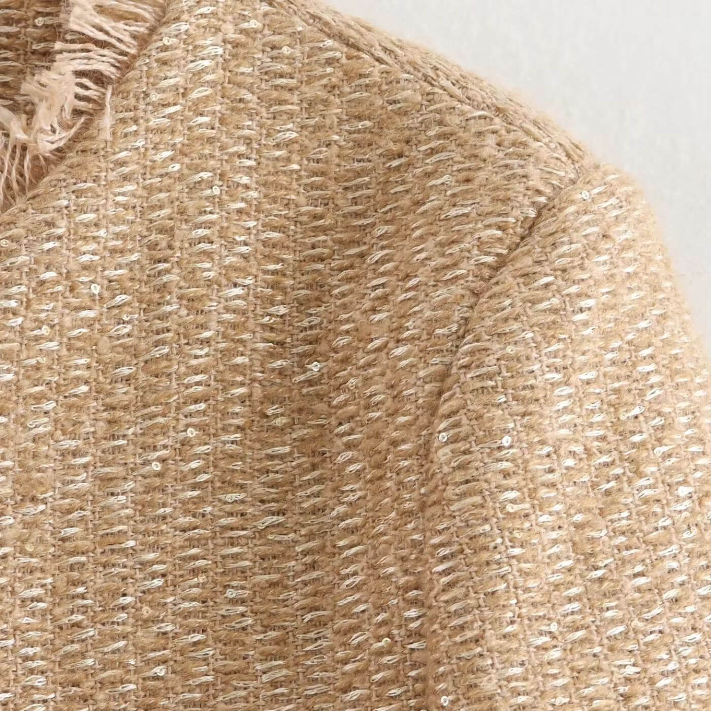 Graciana | Textured Button Front Jacket
