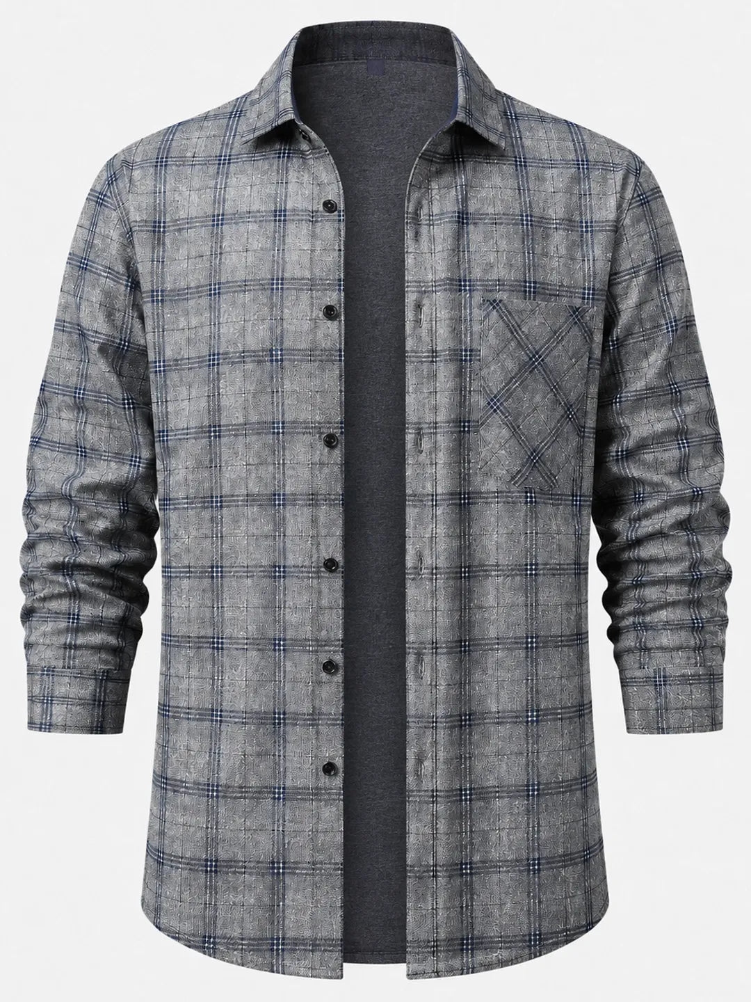 Webber | Shirt with Long Sleeves and Plaid Pattern