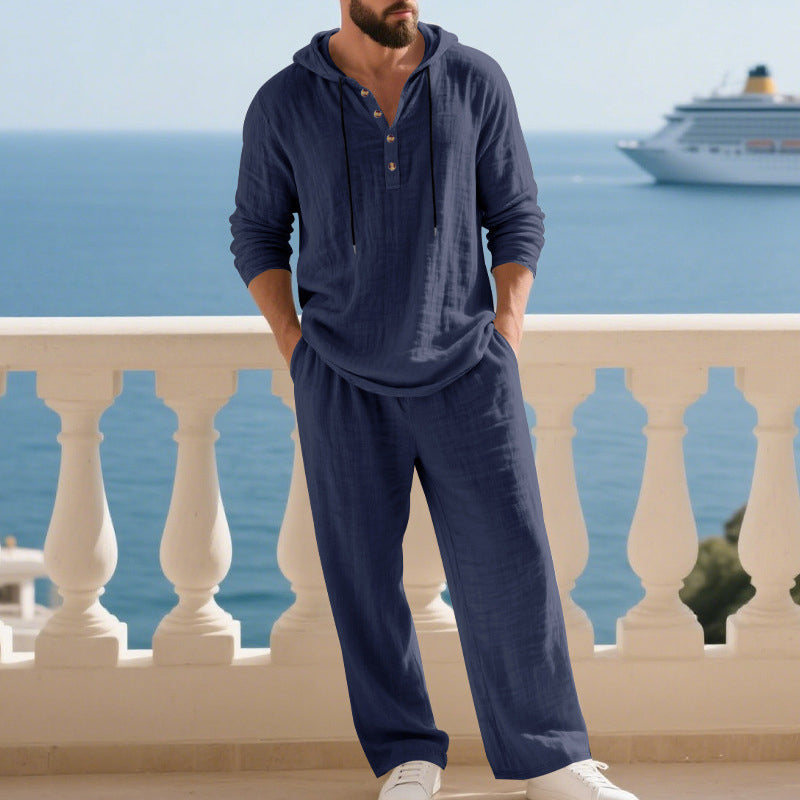 Maoray | Hooded Long Sleeve Pant Set