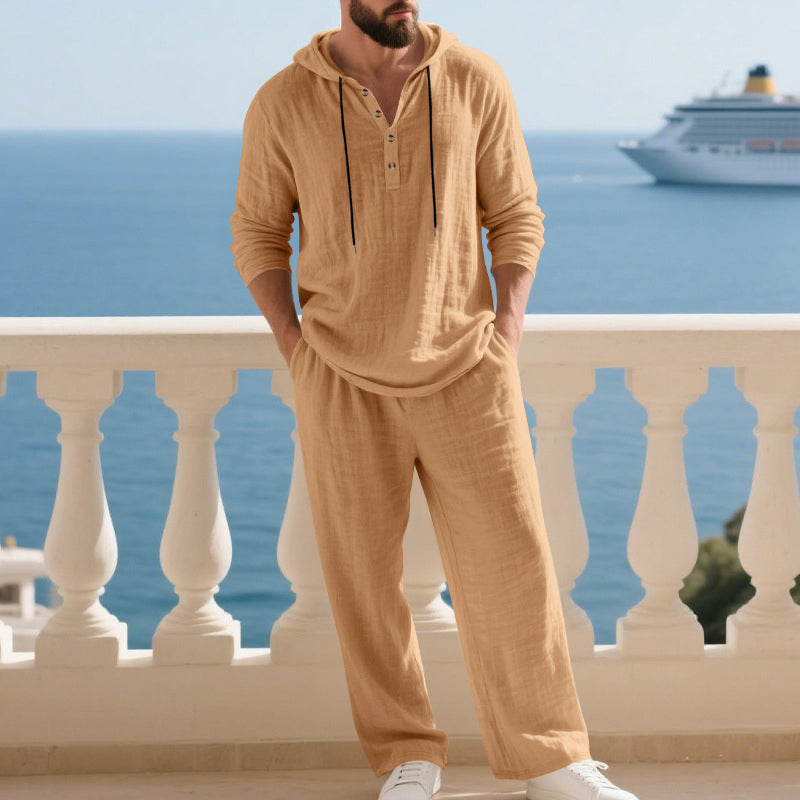 Maoray | Hooded Long Sleeve Pant Set