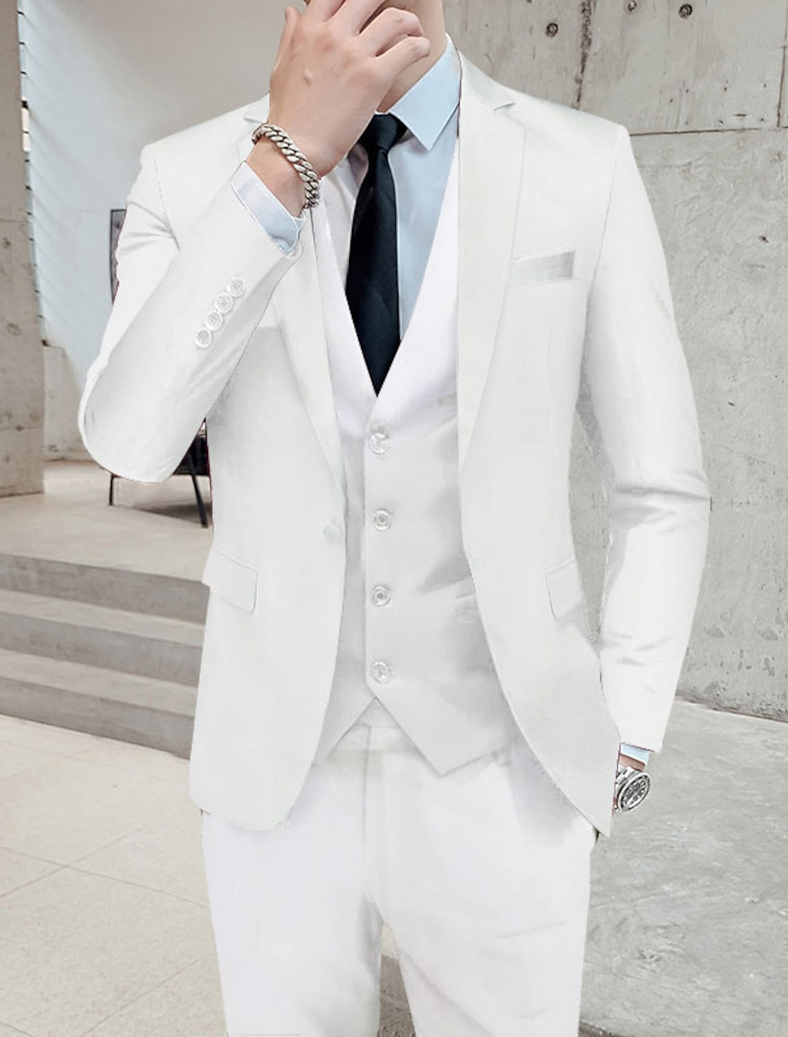 Martial | Slim Fit Three-Piece Suit Set