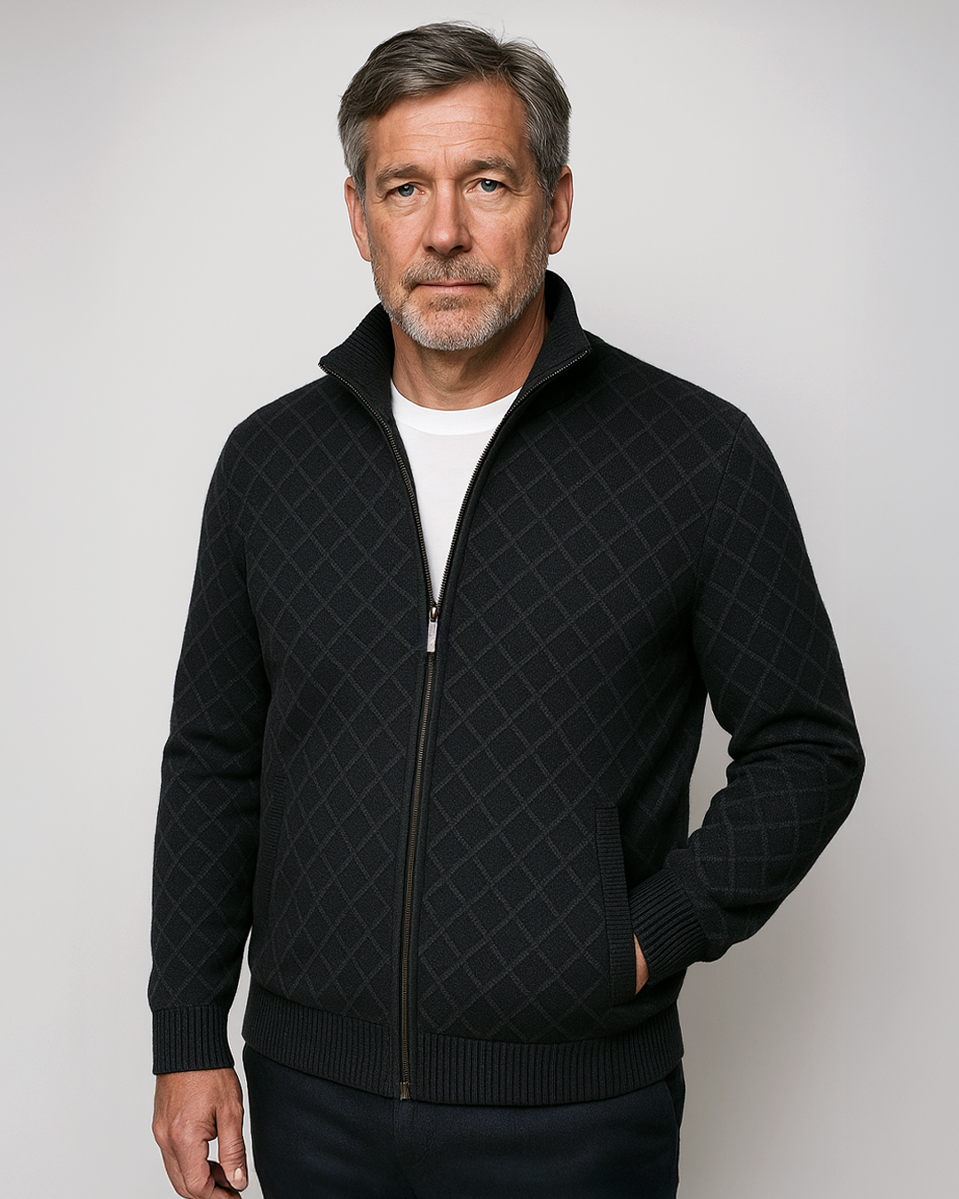 Gilberg | Checked Zip Up Jacket