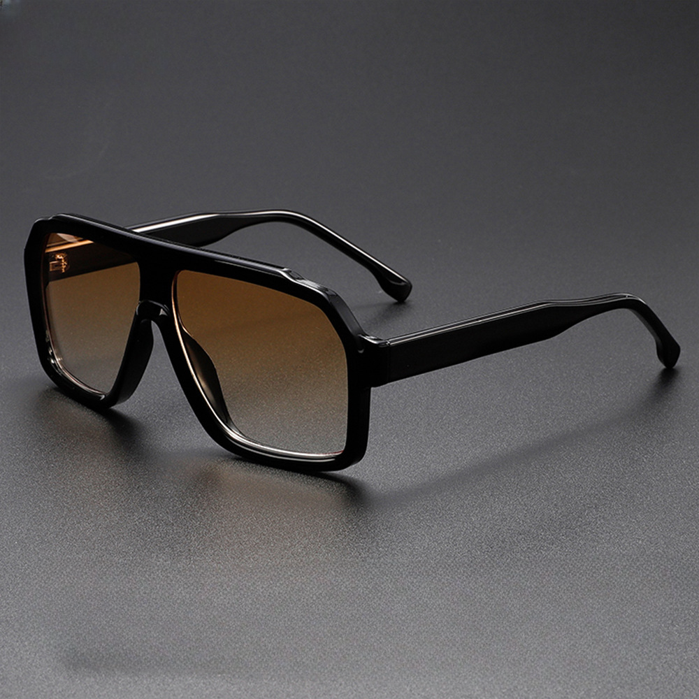 NeoShade -  Oversized Square Gradient Lens Sunglasses