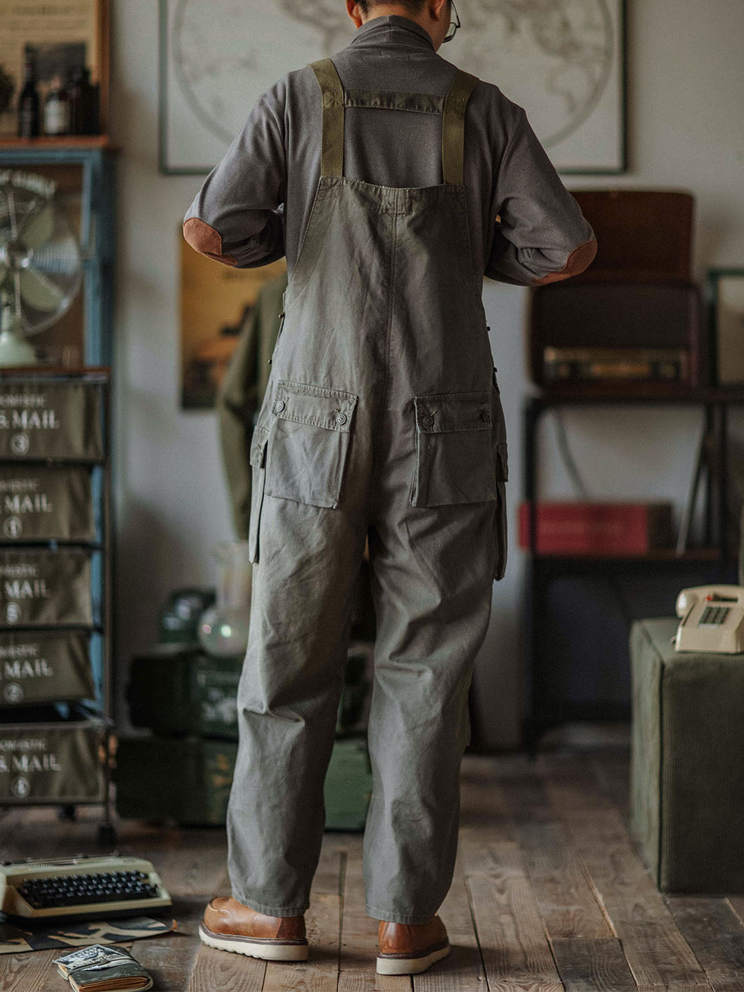 Ashton | Canvas Cargo Workwear Overalls
