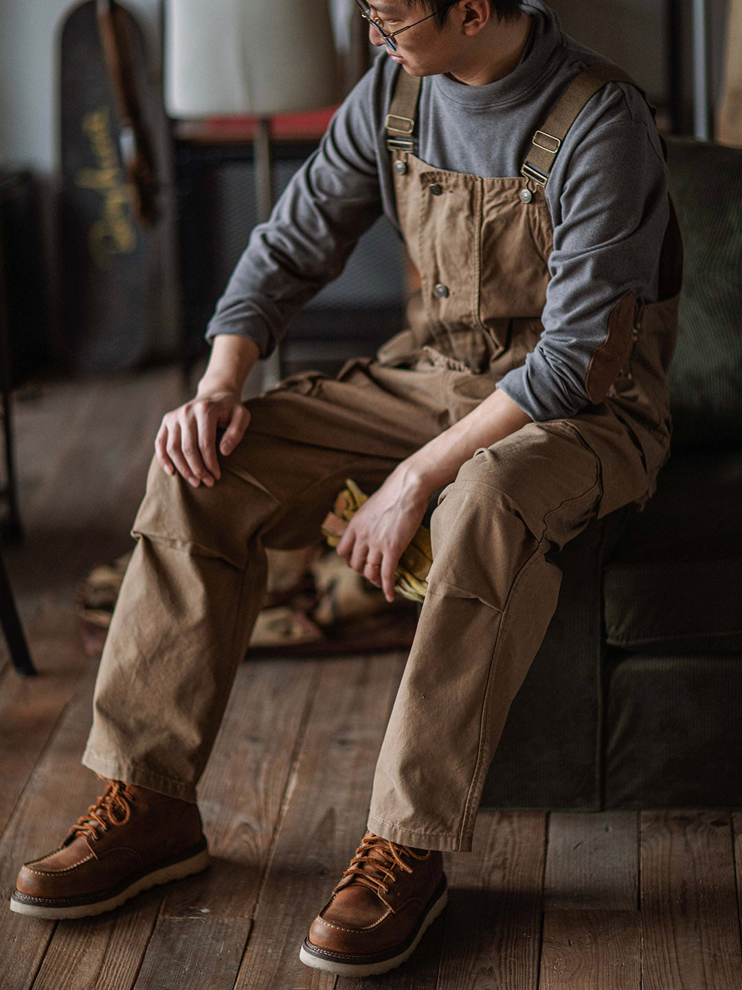 Ashton | Canvas Cargo Workwear Overalls