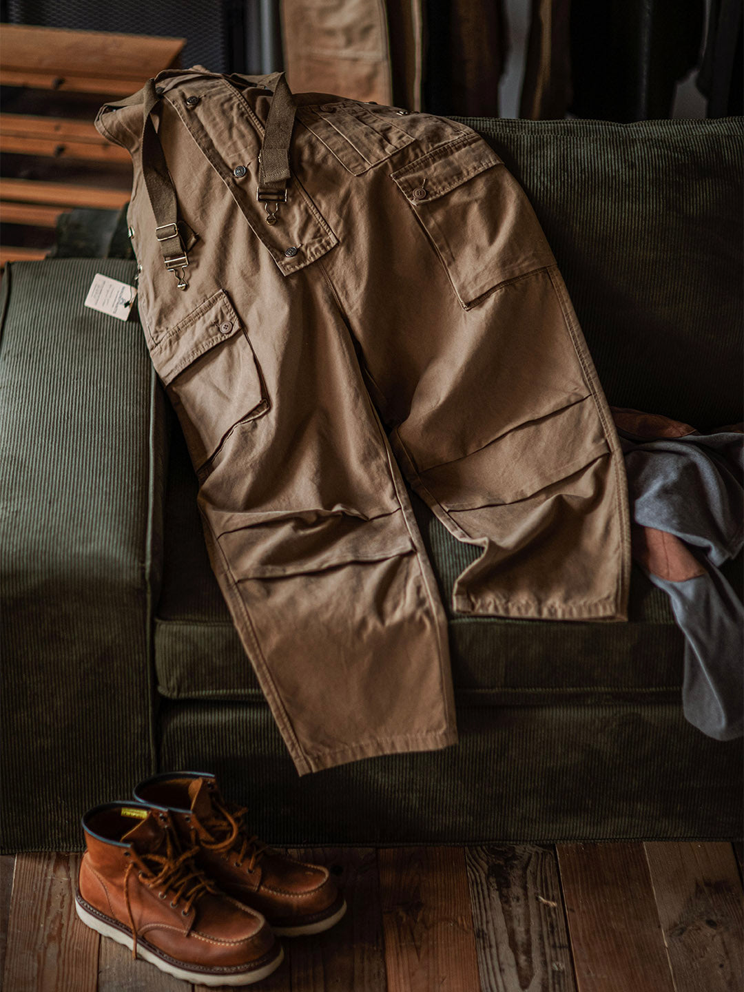 Ashton | Canvas Cargo Workwear Overalls