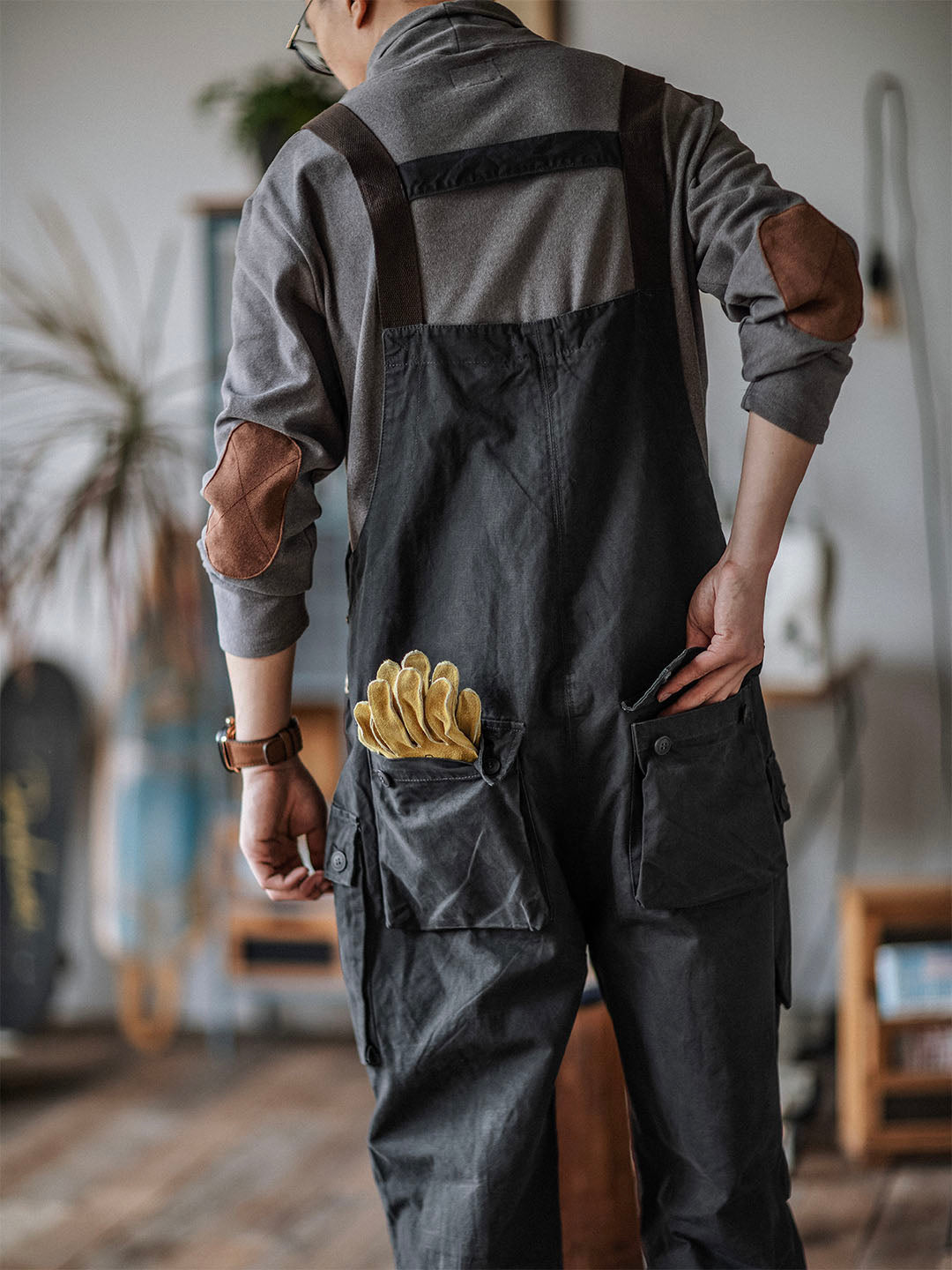 Ashton | Canvas Cargo Workwear Overalls