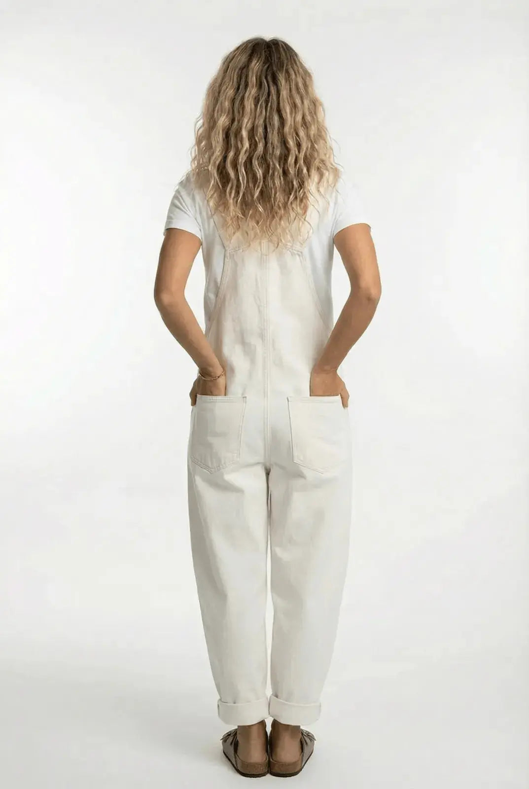 Miss | Denim Jumpsuit with Adjustable Straps