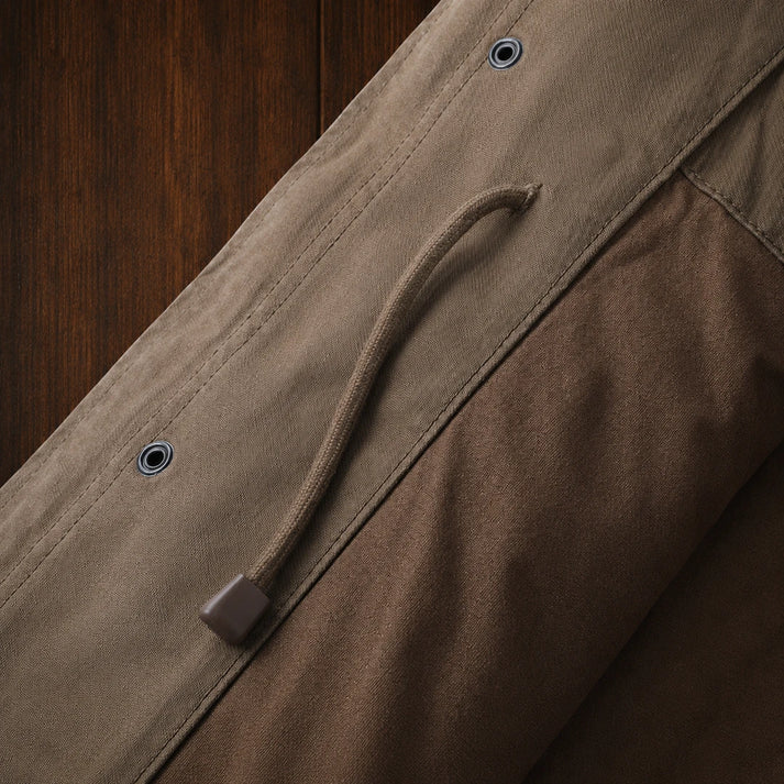 Cosmobeam | Multi-Pocket Utility Jacket with Adjustable Waist