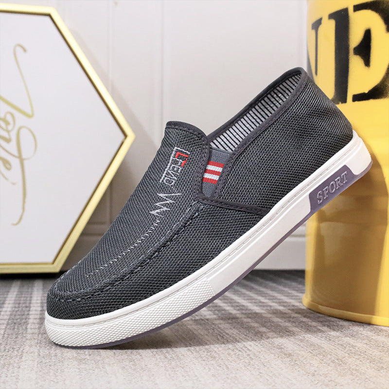 Jayne | Slip-On Sneakers with Textured Uppers and Stitching