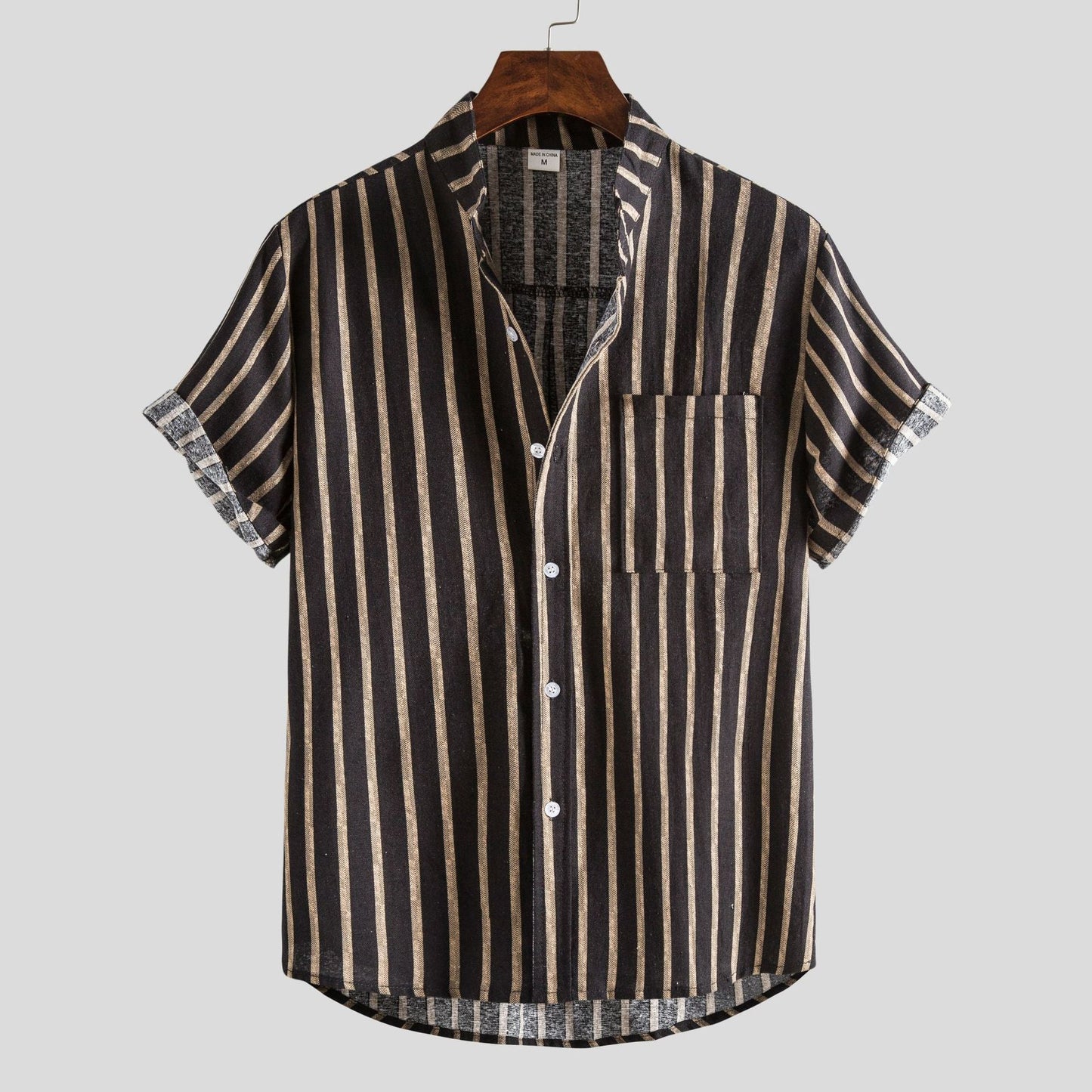 Lachlan | Short Sleeve Printed Button Shirt
