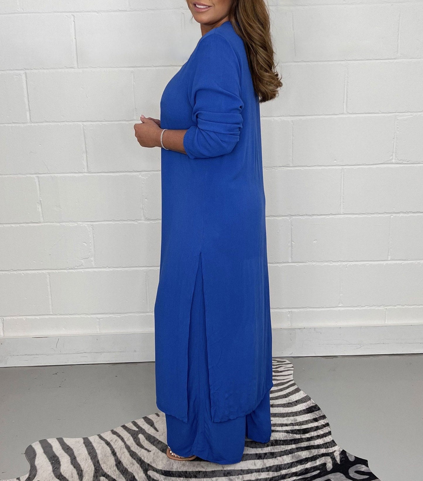 Alejandra | Two Piece V-Neck Longline Tunic Set