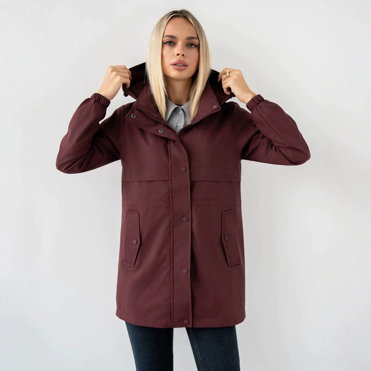 Echoglow | Hooded Parka with Adjustable Waist