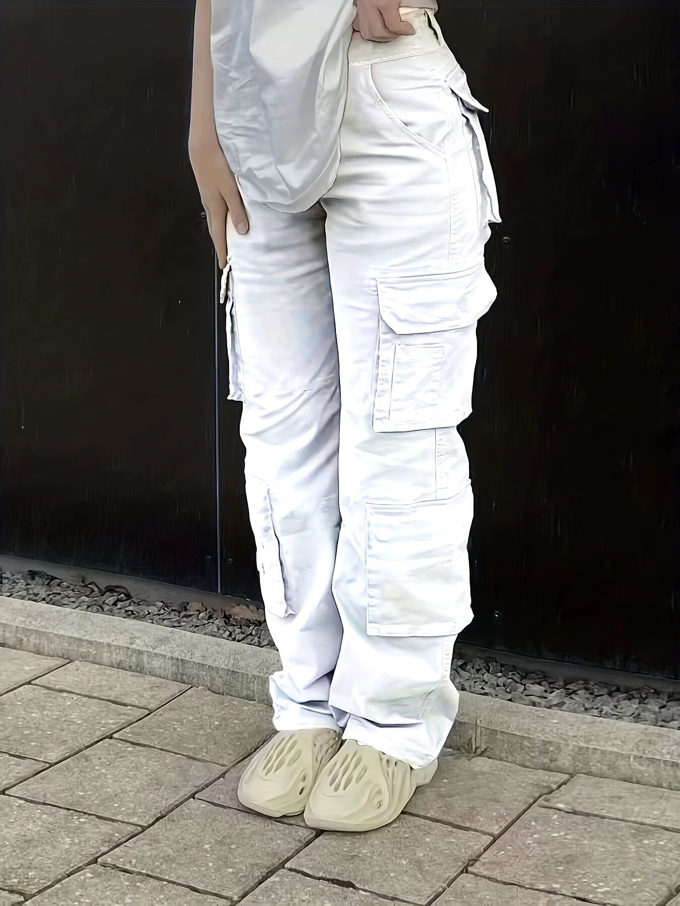 Freena | Straight Leg Multi-Pocket Cargo Pants