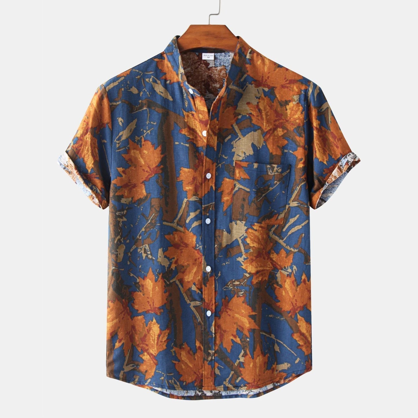 Lachlan | Short Sleeve Printed Button Shirt