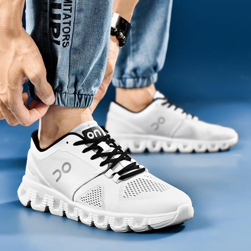 Taylor | Sneakers with Mesh-Style Uppers and Segmented Soles