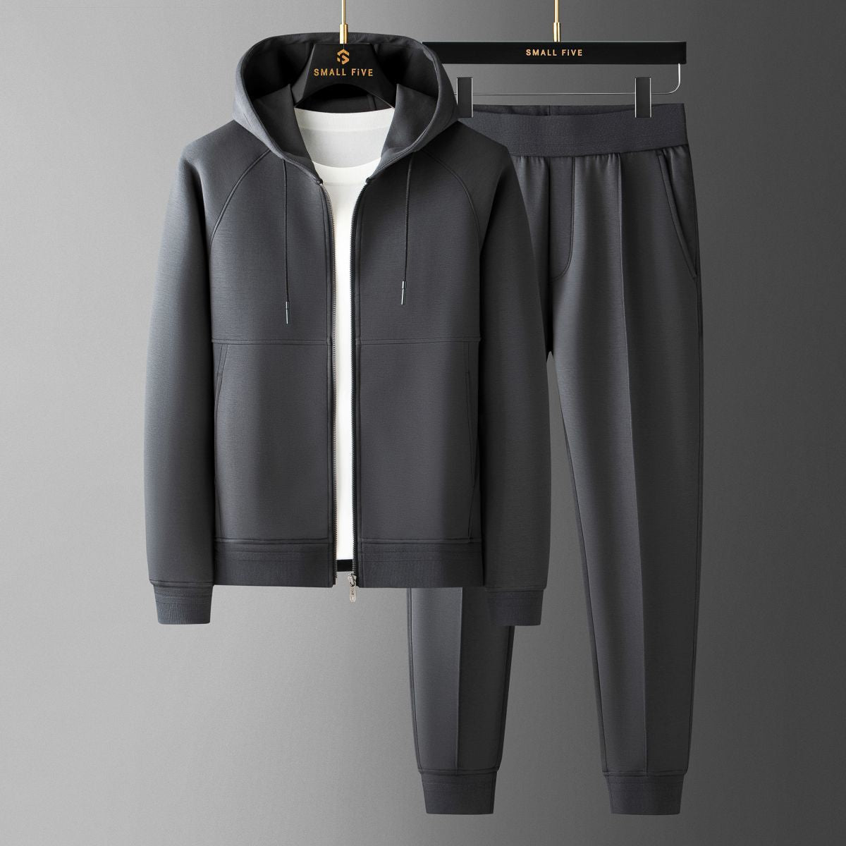 Coleman | Hooded Zip-Up Tracksuit Set