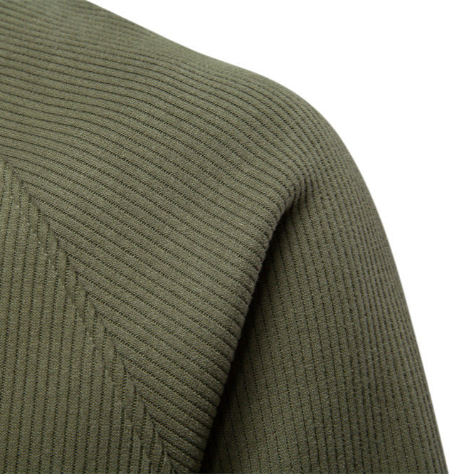 Eduardo | Sweater with Quarter Zip and Raglan Sleeves