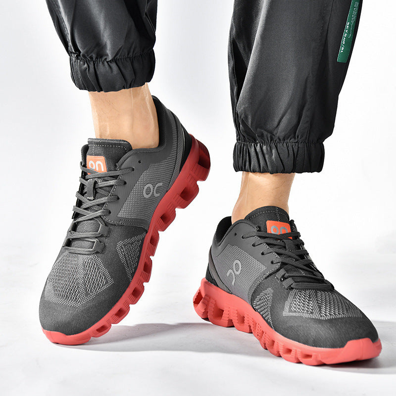 Taylor | Sneakers with Mesh-Style Uppers and Segmented Soles