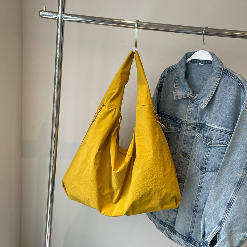 Marilla |  Oversized Nylon Slouch Shoulder Bag