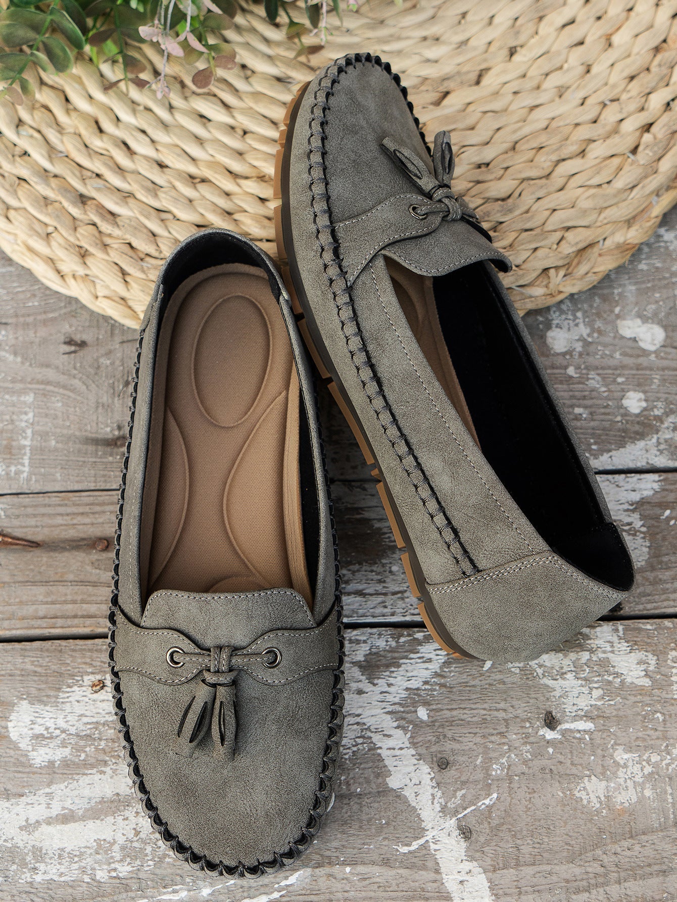 Tânia | Tassel Slip-On Loafer Flats
