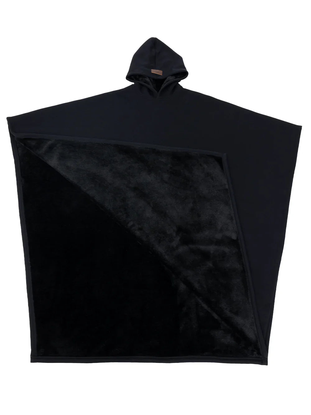 VelvetNomad | Hooded Blanket Poncho With Soft-Looking Lining