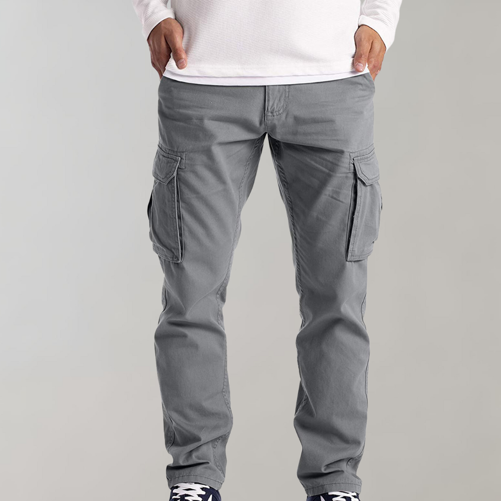 Jack | Cargo Pants With Flap Pockets and Tapered Legs