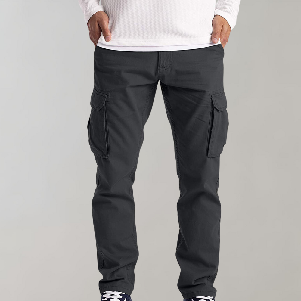 Jack | Cargo Pants With Flap Pockets and Tapered Legs