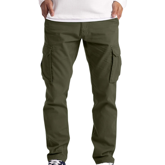 Wendell | Cargo Pants With Flap Pockets and Tapered Legs