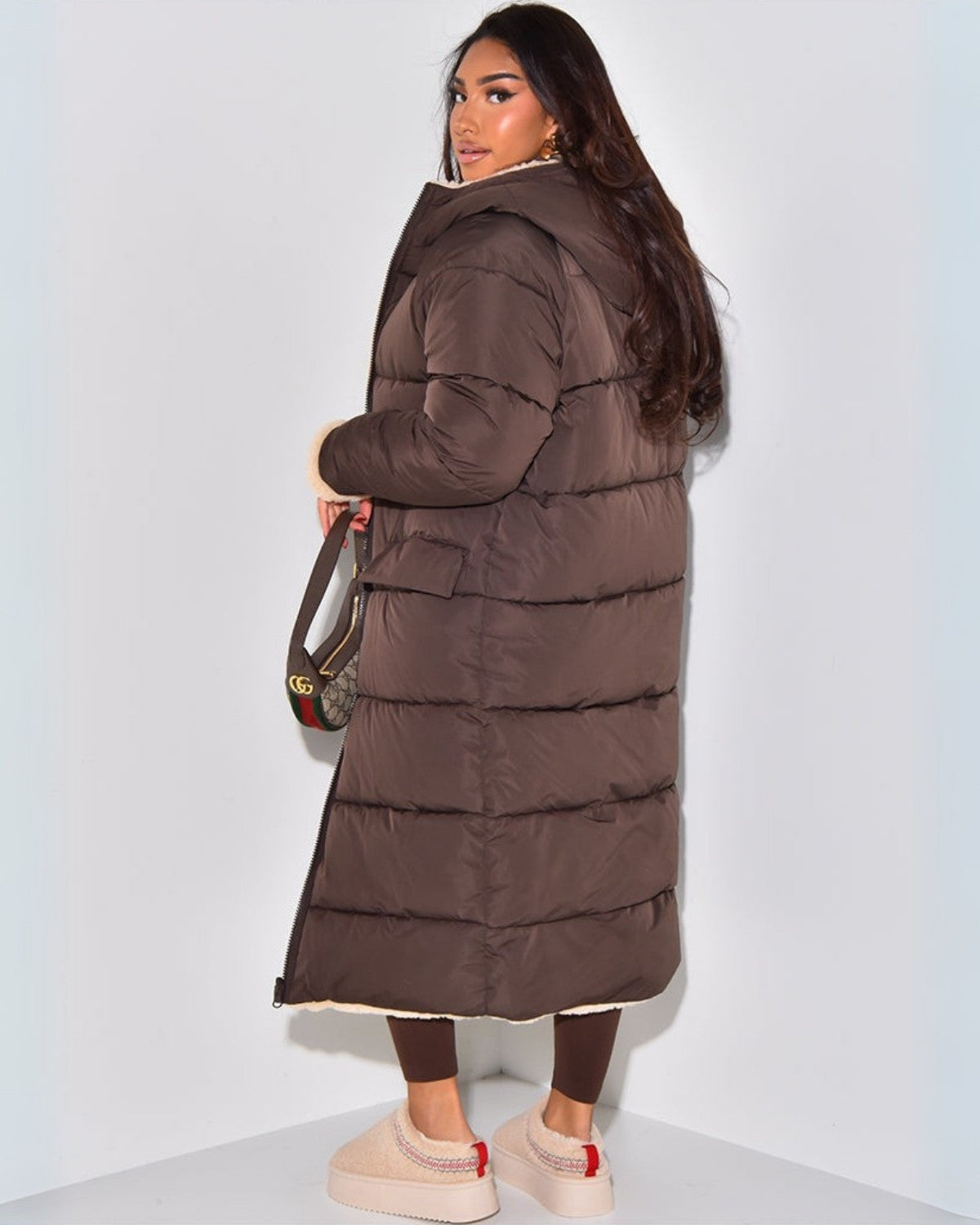 Rowena | Reversible Winter Coat with Hood