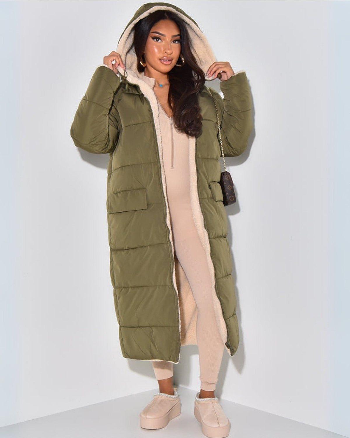 Rowena | Reversible Winter Coat with Hood