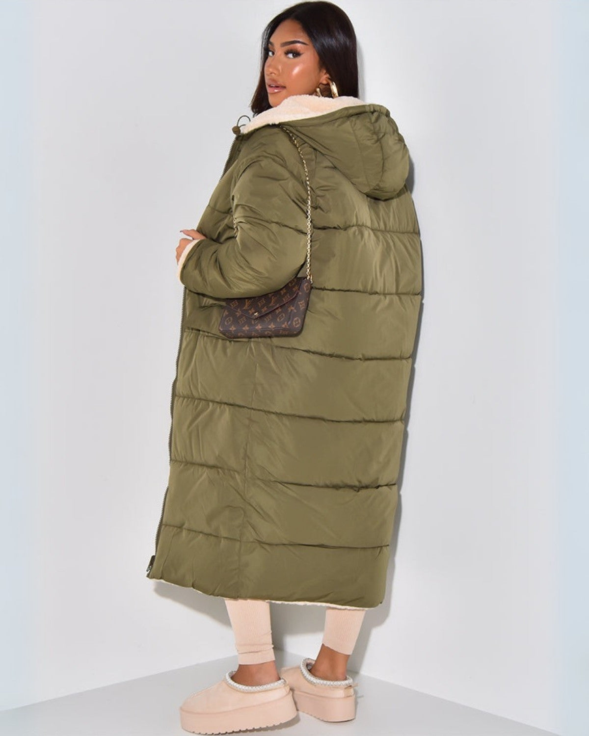 Rowena | Reversible Winter Coat with Hood