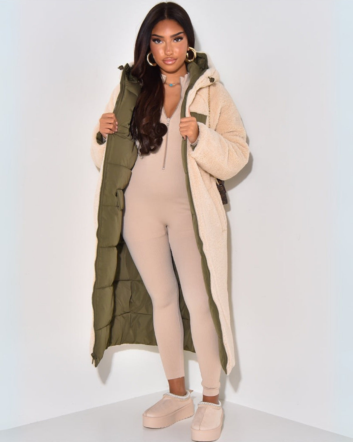 Rowena | Reversible Winter Coat with Hood