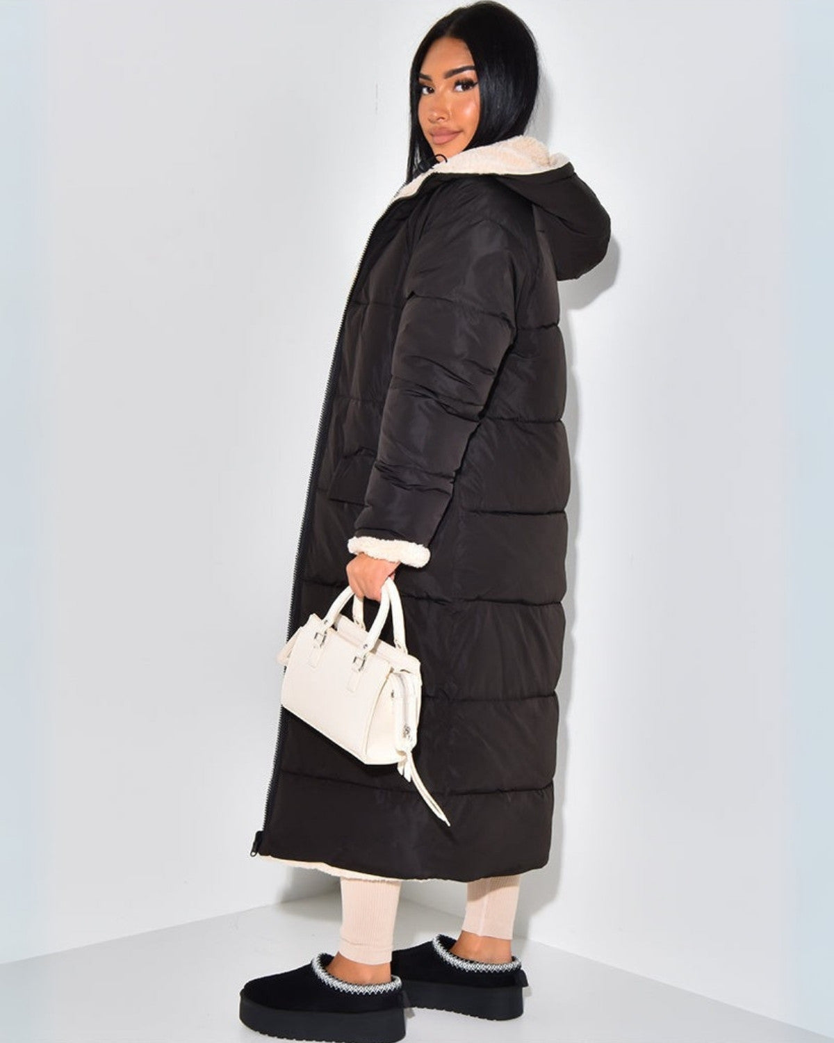Rowena | Reversible Winter Coat with Hood