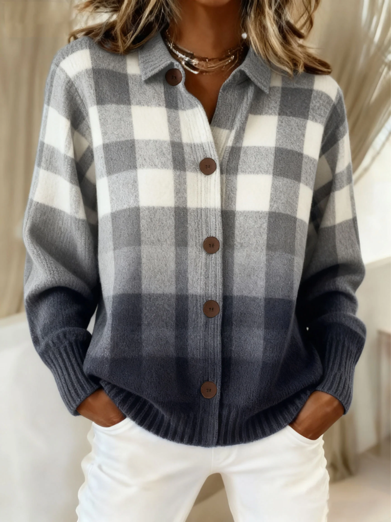 Petrolova | Plaid Flannel Button-Up Shirt
