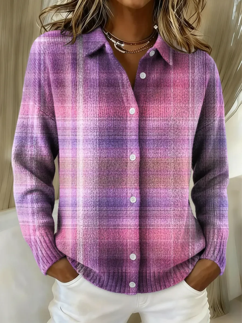 Petrolova | Plaid Flannel Button-Up Shirt