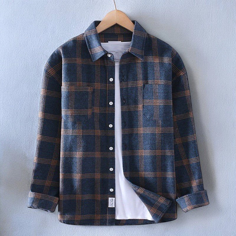 Wolf | Long Sleeve Button-Up Overshirt
