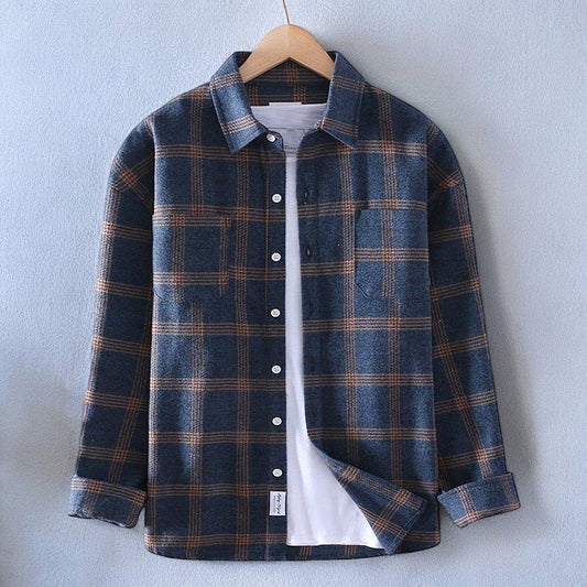 Wolf | Long Sleeve Button-Up Overshirt