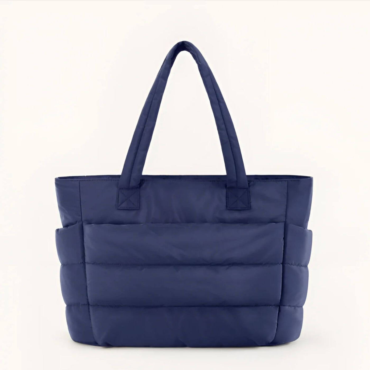 Ericka | Tote Bag With Quilting and Side Pockets