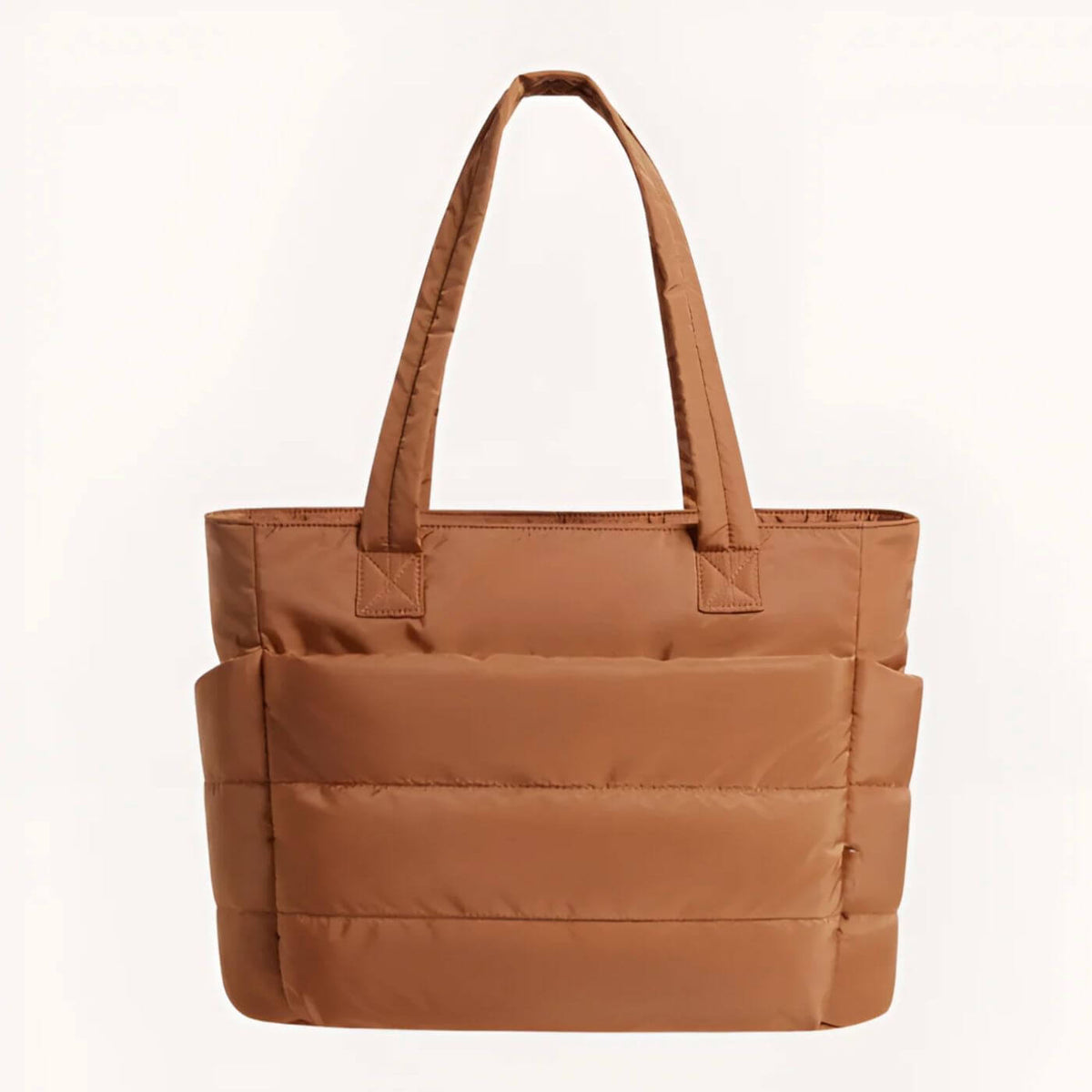 Ericka | Tote Bag With Quilting and Side Pockets