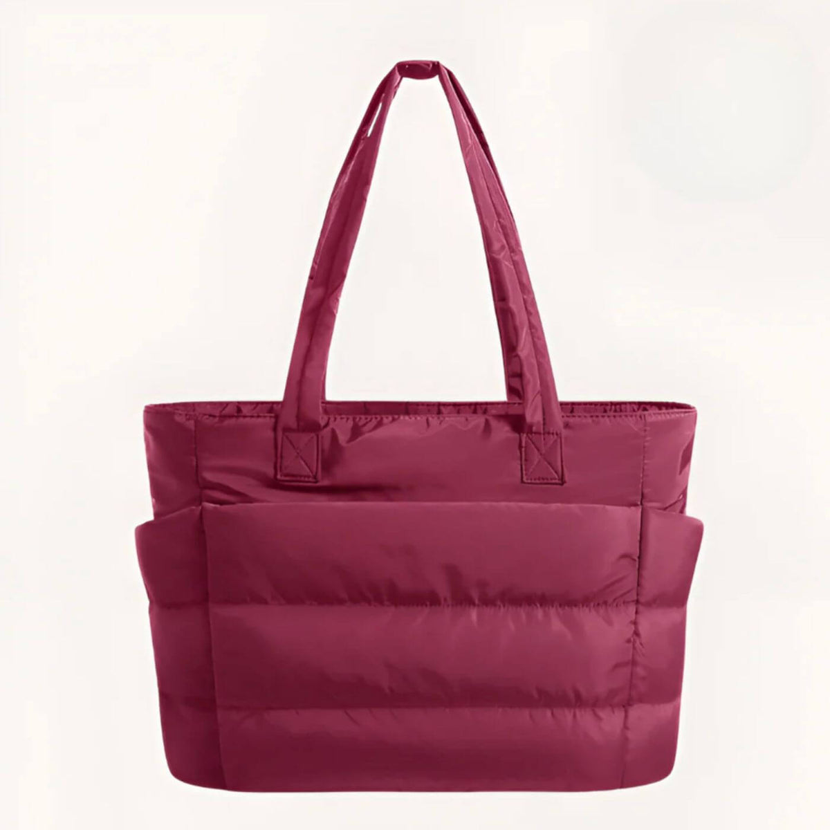 Ericka | Tote Bag With Quilting and Side Pockets