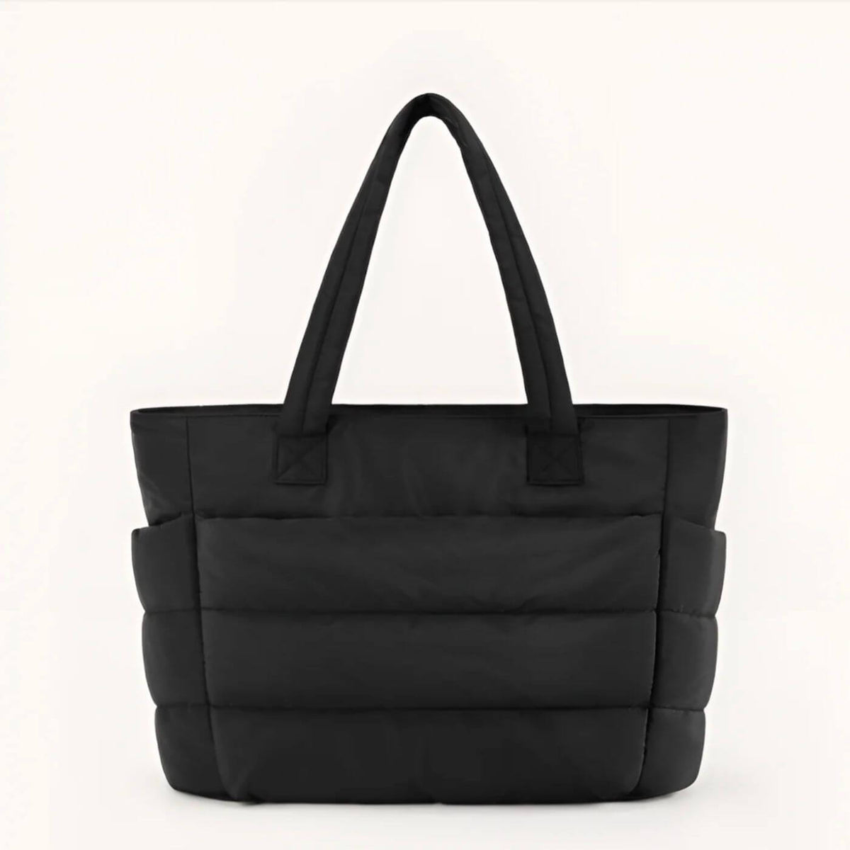 Ericka | Tote Bag With Quilting and Side Pockets