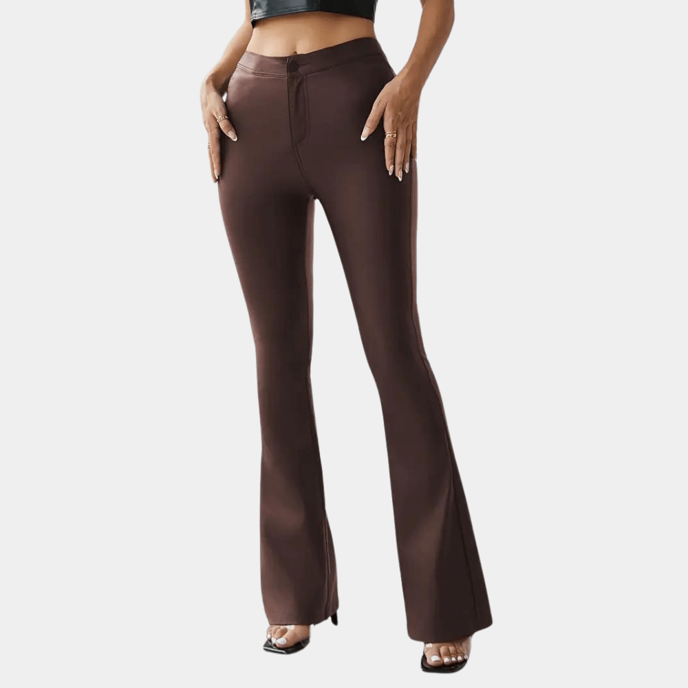 Belem | Pants With High Waist and Flared Legs