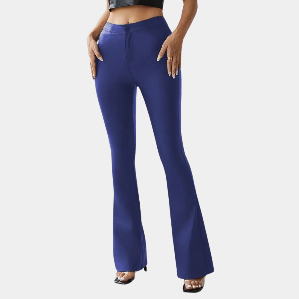 Belem | Pants With High Waist and Flared Legs