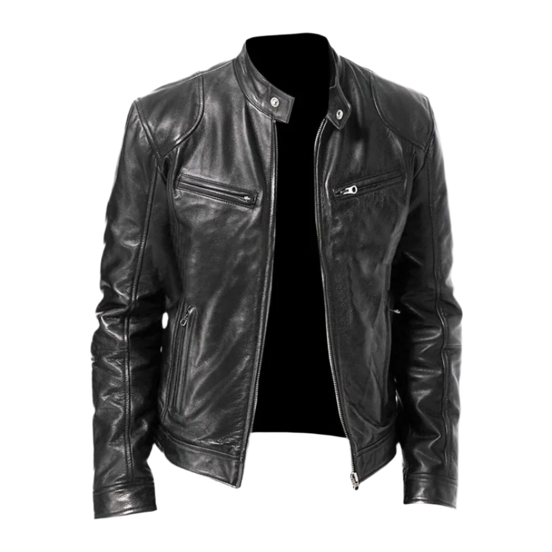 Bernice | Jacket With Stand Collar and Zippered Pockets