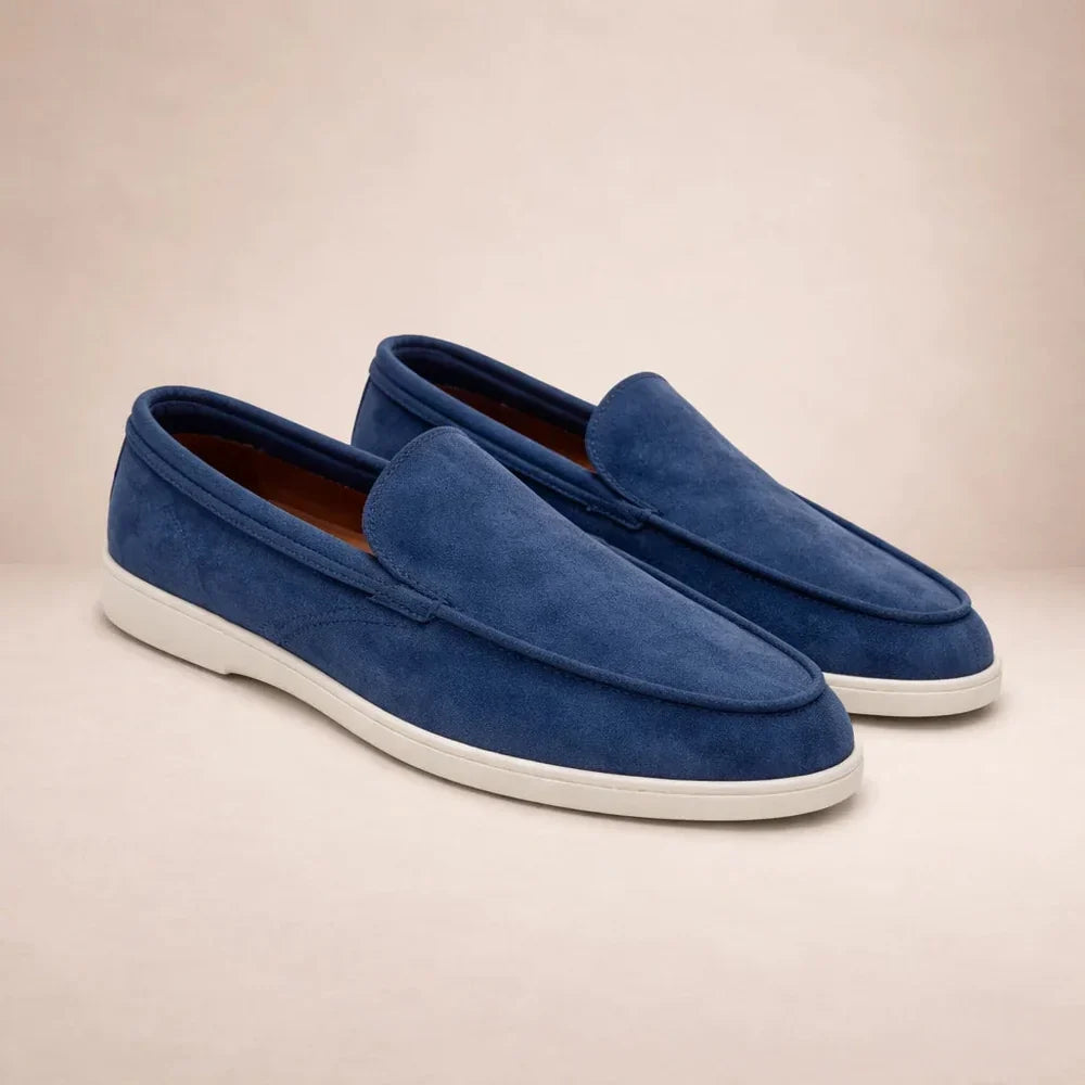 Marcel | Loafers Slip On Moc Toe Suede-Style