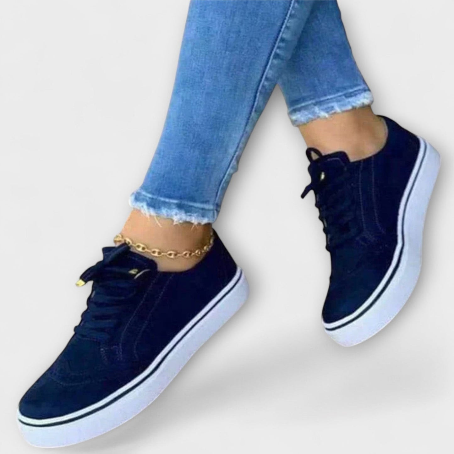 Michie | Platform Lace Up Brogue Sneakers